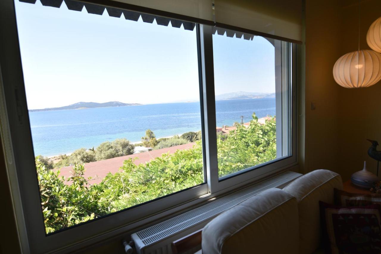 Blue Bay View - Beach House Vathirrevma Exterior foto